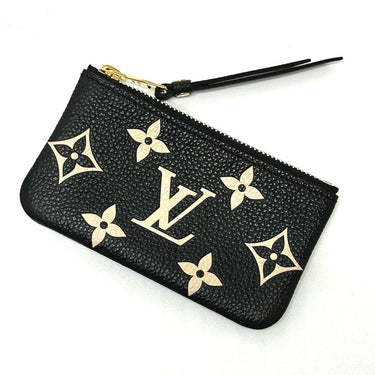 LOUIS VUITTON Coin case M80885 Monogram Ann Platt Leather black Monogram Ann Platt Pochette Cre